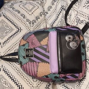 The Nightmare Before Christmas Jack & Sally Mini Backpack Bag Bioworld